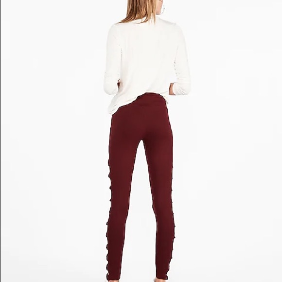 express one eleven Cut-Out Side Leggings - Picture 4 of 12